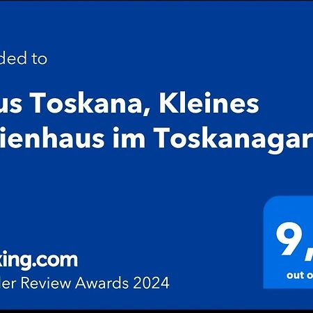 Haus Toskana, Kleines Ferienhaus Im Toskanagarten バート・ズルツァ エクステリア 写真